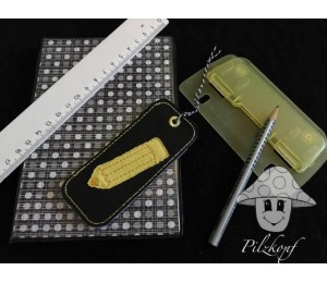 ITH Stickserie - Lesezeichen Schulkind bis 2025